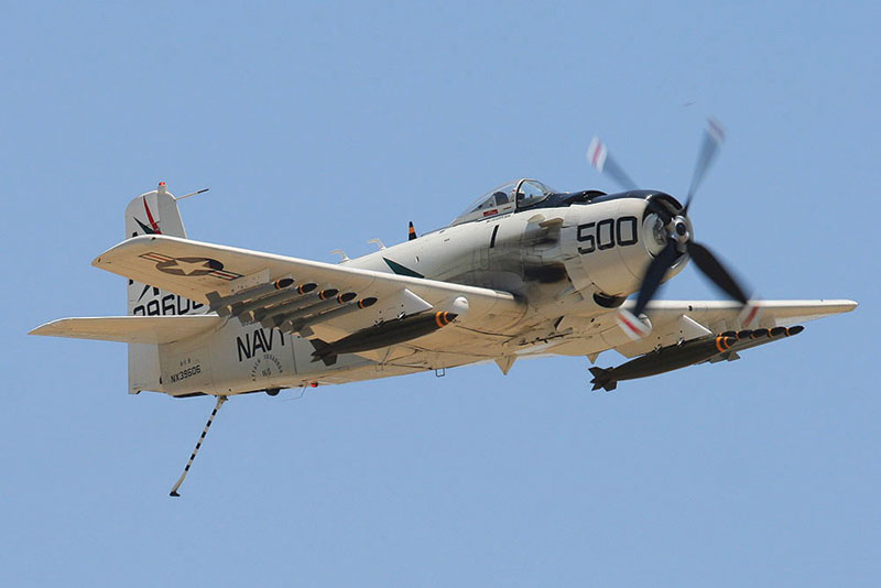 Douglas Skyraider, a favorite aircraft in Vietnam - The Loop Newspaper